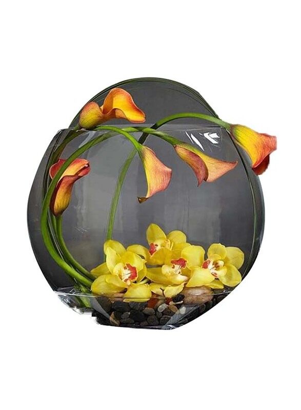 

Generic Glass Fish Bowl, 35 x 35 x 35cm, Transparent
