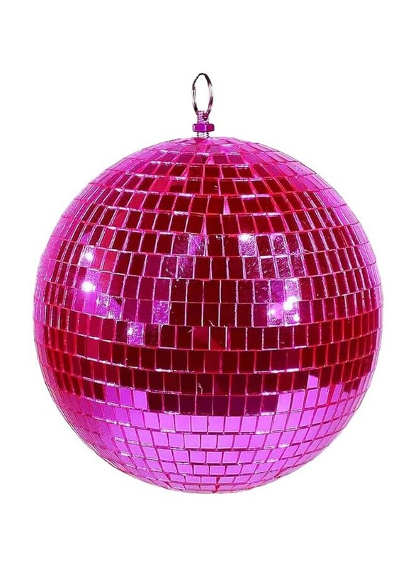 Disco Ball, 25Cm, Pink