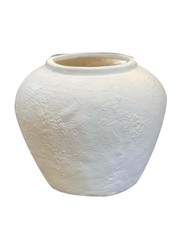 Modern Ceramic Vase, 10 x 10 x 18cm, White