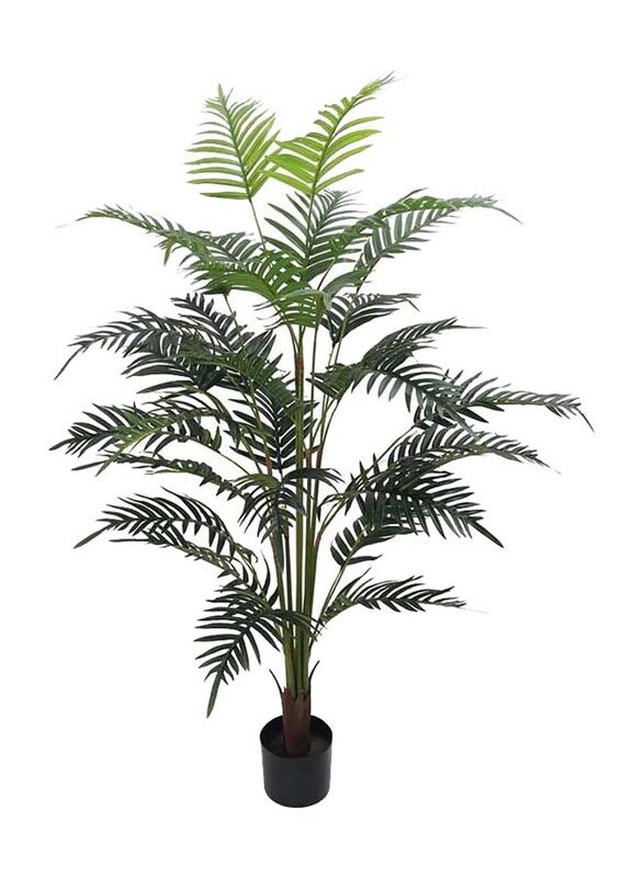 

Generic Nearly Natural Real Touch Artificial Palm Plant, 90 x 90 x 130cm, Green/Brown