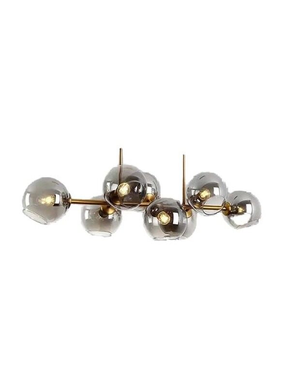 

Generic 8-Headed Hanging Chandelier Light, 48 x 48 x 110cm, Multicolour