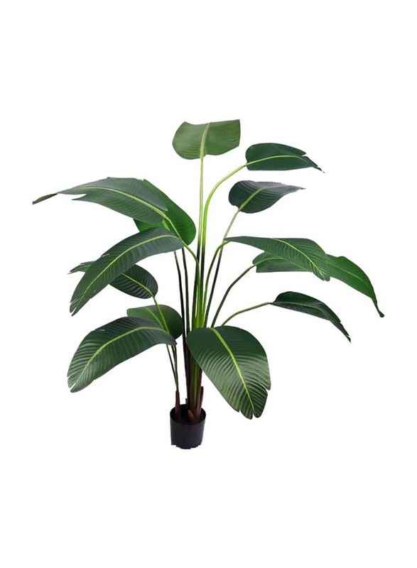 Nearly Natural Real Touch Artificial Banana Leaf Plant, 160 x 160 x 200cm, Green