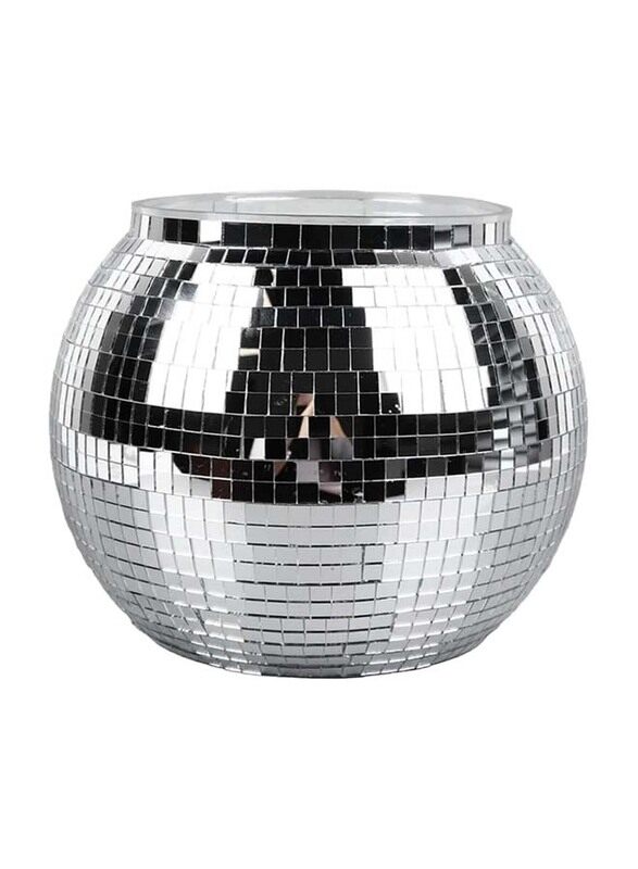 

Generic Round Mirror Vase, 16.5 x 16.5 x 14cm, Silver