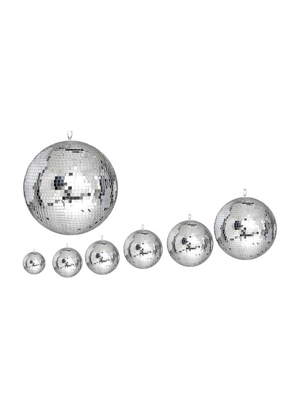 Disco Ball, 25Cm, Silver