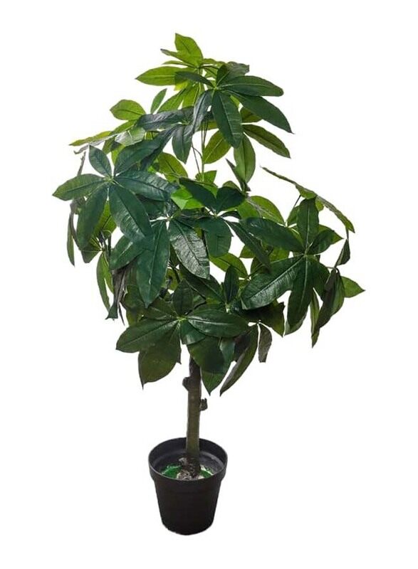 

Generic Nearly Natural Real Touch Artificial Pachira Aquatica Plant, 73 x 73 x 135cm, Green/Brown