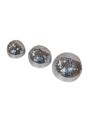 Standing Disco Ball For Table, 8Cm, Silver