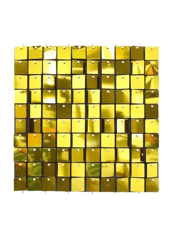 Shimmer Party Panel, 30cm, Gold