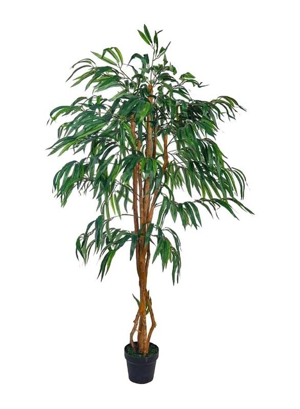 

Generic Nearly Natural Real Touch Artificial Ficus Tree, 90 x 90 x 170cm, Green/Brown
