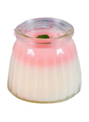 Glass Jar & Airtight Plastic Lid for Cosmetics, 12 x 100ml, Transparent