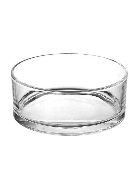 

Generic Decorative Centerpieces Glass Bowl Vase, 30 x 30 x 10cm, 2 Pieces, Transparent