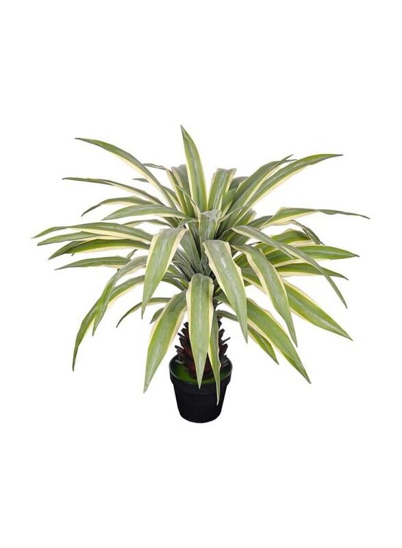 

Generic Nearly Natural Real Touch Artificial Yucca Pallida Plant, 90 x 90 x 90cm, Green/Brown