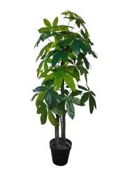 Nearly Natural Real Touch Artificial Pachira Aquatica Plant, 70 x 70 x 180cm, Green/Brown