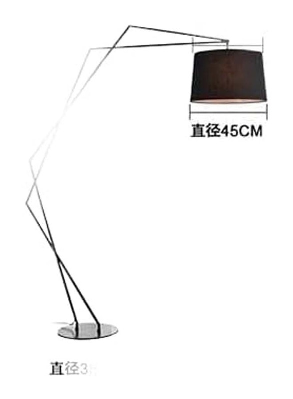 Generic Large Black Floor Lamp Design, Multicolour