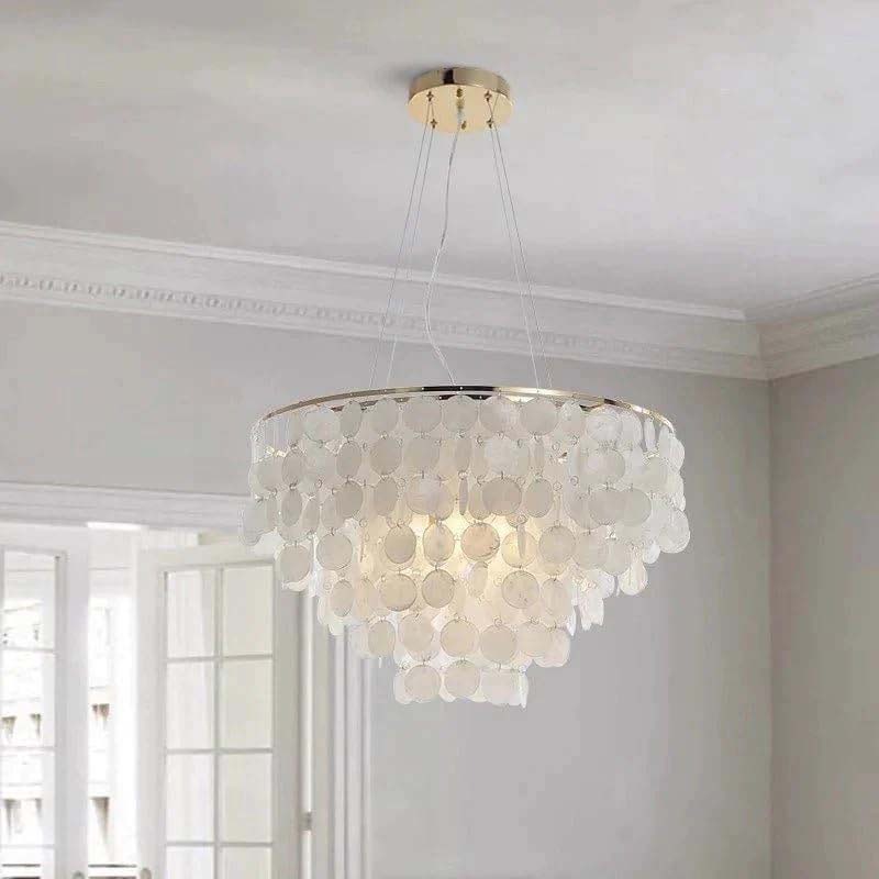 Modern Luminaries Chandelier, 80 x 80 x 80cm, Multicolour