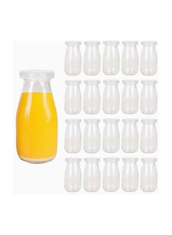 

Generic Clear Glass Jar with Pe Lid, 12 x 100ml, Transparent