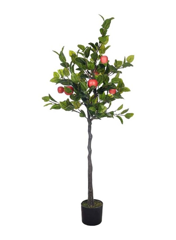 Nearly Natural Real Touch Artificial Apple Tree, 60 x 60 x 150cm, Green/Brown