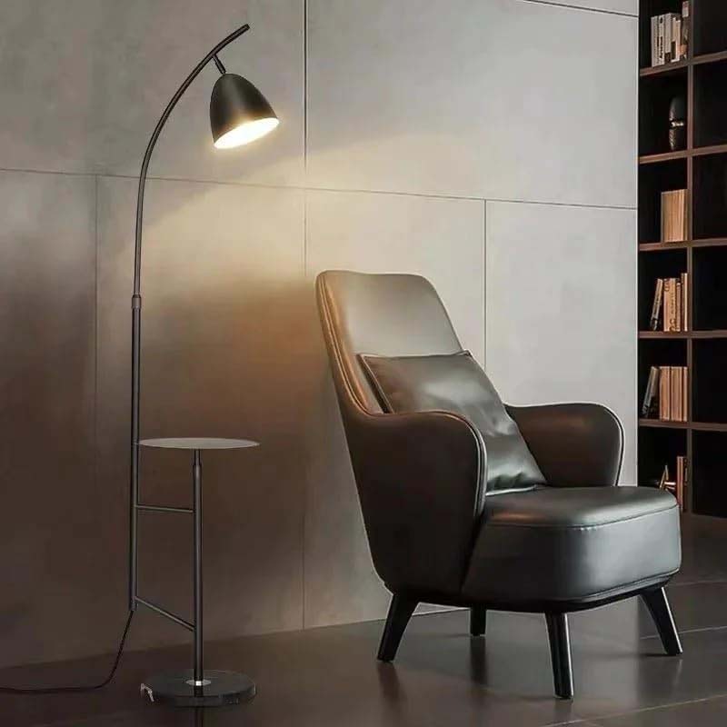 Modern Fully Floor Lamp, Black