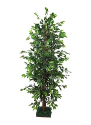 Nearly Natural Real Touch Artificial Ficus Tree, 100 x 100 x 220cm, Green