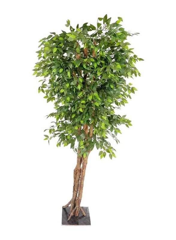 

Generic Nearly Natural Real Touch Artificial Ficus Tree, 100 x 100 x 270cm, Green/Brown