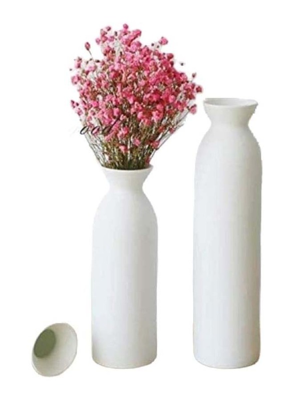 Elegant Vases Ceramic Vase, White