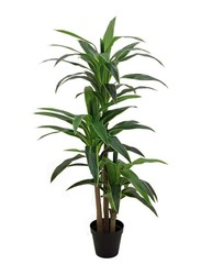 Nearly Natural Real Touch Artificial Corn-Stalk-Dracaena-Plant, 106 x 106 x 180cm, Green/Brown