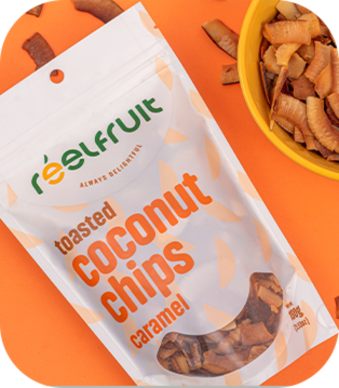 

Reelfruit Caramel Coconut Chips, 100g