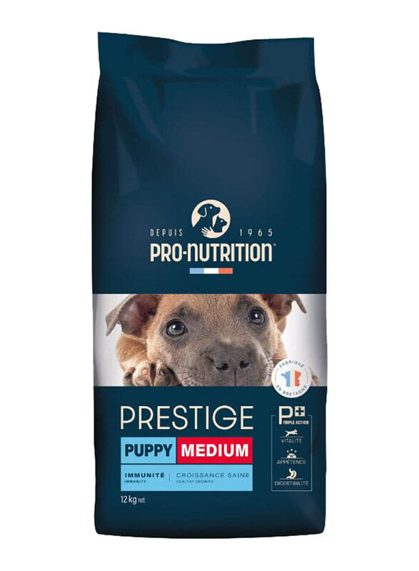 

Pro Nutrition Prestige Puppy Medium Dogs Dry Food, 12Kg