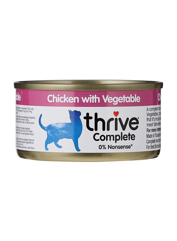 

Thrive Complete Chicken with Vegetable Cats Wet Food, 75g