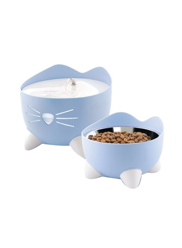 

Catit Pixi Drinking Fountain Combo Pack, Blue