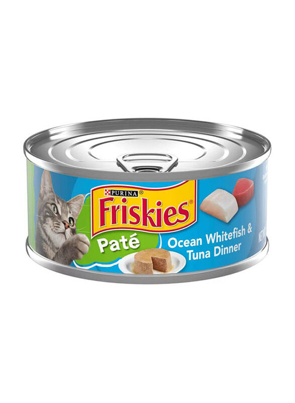 

Purina Friskies Pate With White Fish & Tuna Cat Wet Food, 5.5 Oz