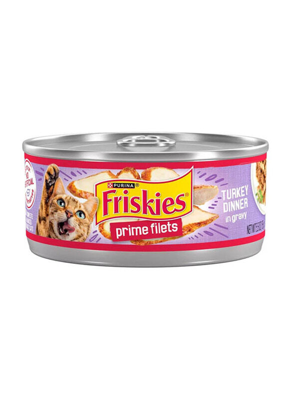 

Friskies Turkey Classic In Gravy Cat Wet Food, 156g