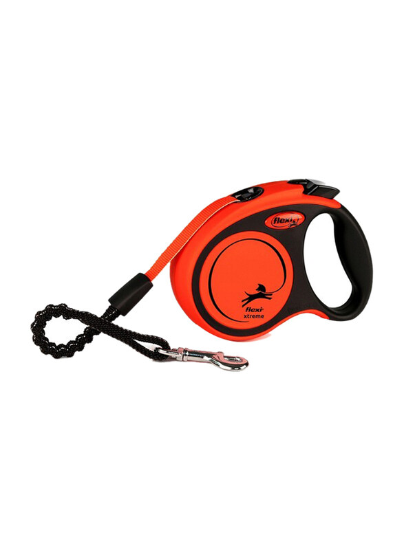 

Flexi 3-Meter Tape Dogs Leash Cord, Extra Small, Orange