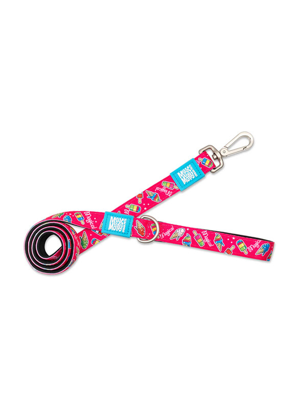 

Max & Molly URBAN PETS 120cm Magical Short Leash, Small, Pink