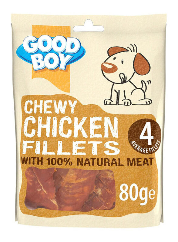

Good Boy Chewy Chicken Fillet Dog Dry Food, 80g