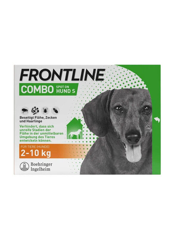 

Frontline Combo Flea, Tick & Biting Lice Spot On Solution for Dogs, Multicolour