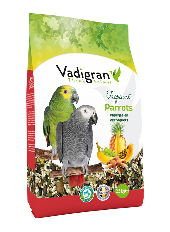 

Vadigran Mix Fruits Tropical Parrots Dry Food, 2.5 Kg