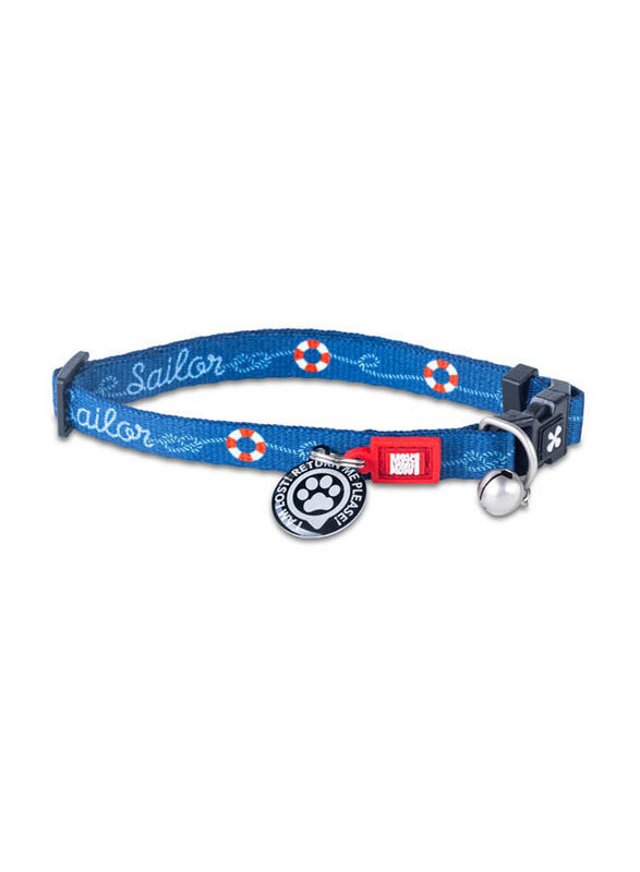 

Max & Molly URBAN PETS Sailor Smart ID Cat Collar, Multicolour