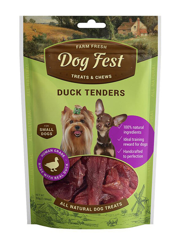 

Dog Fest Duck Tenders Dry Mini Dog, 55g