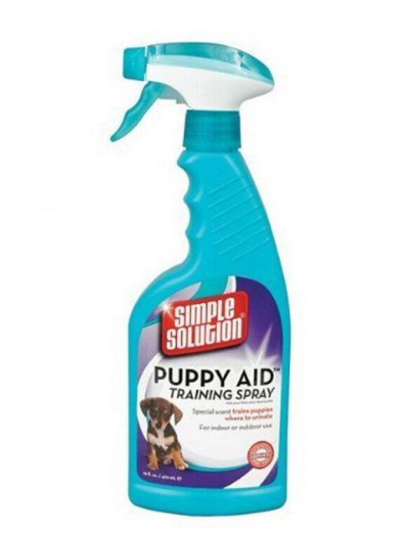 

Simple Solution Puppy Aid Training Spray, 500ml, Blue