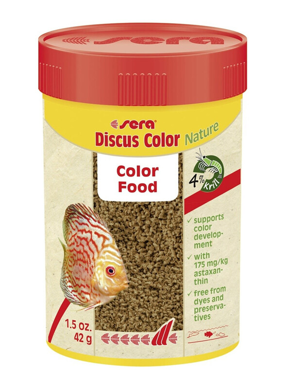 

Sera Discus Colour Nature Dry Fish Food, 100ml