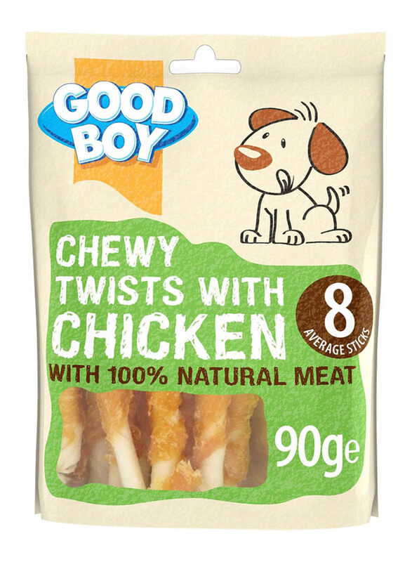

Good Boy Chewy Twists with Chicken Dog Dry Food, 90g