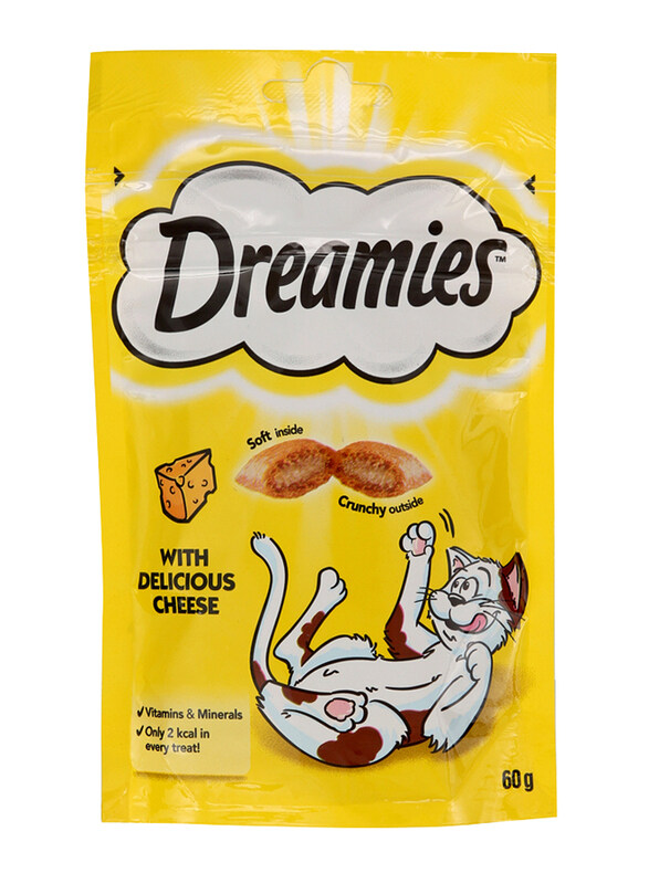 

Dreamies Cheese Dry Cat Food, 60g