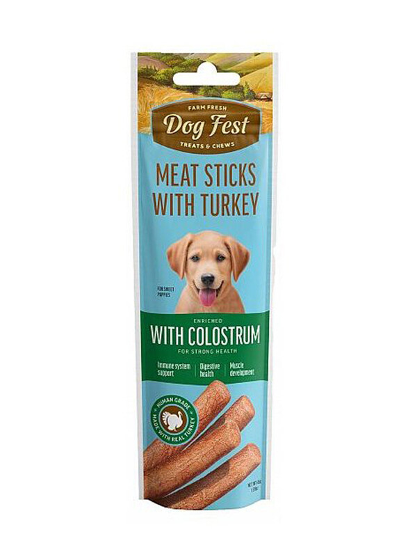 

Dog Fest Turkey Stick With Colostrum Dog Dry Food, 45g