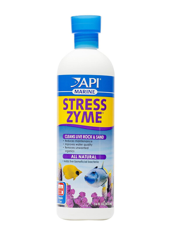 

API Marine Stress Zyme, 473ml, Multicolour