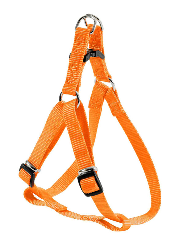 

Zolux Nylon Strap Adjustable Dog Harness, Orange