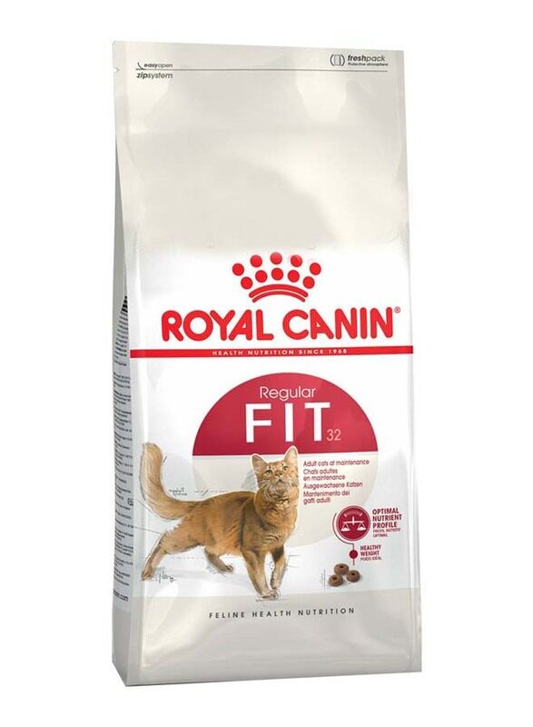 

Royal Canin Feline Health Nutrition Regular Fit 32 Adult Cats Dry Food, 4Kg