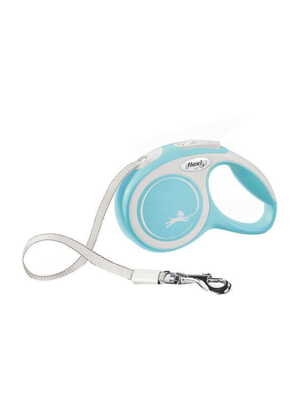 

Flexi 5-Meter Comfort Tape Dogs Leash Cord, Small, Light Blue