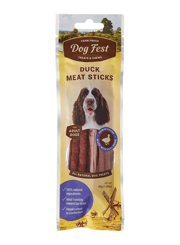 

Dog Fest Duck Meat Sticks Dry Dog Food, 45g