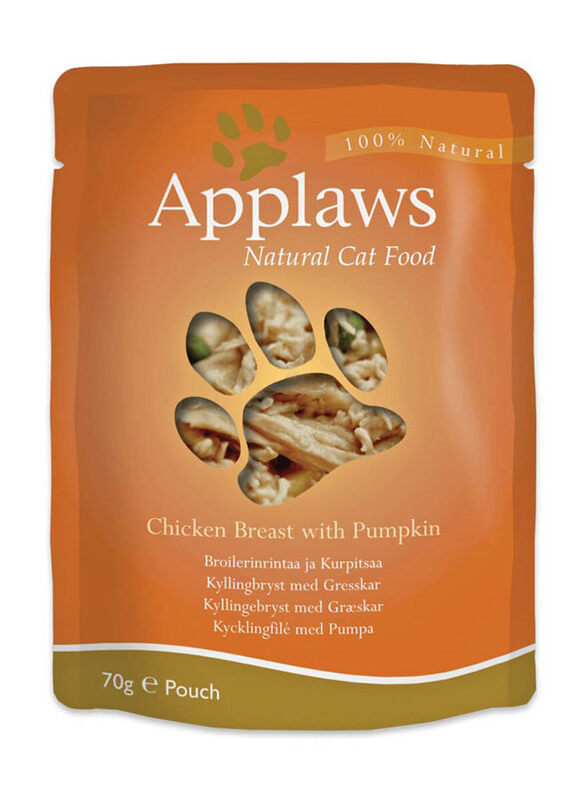 

Applaws Pouch Chicken & Pumpkin Cats Wet Food, 70g