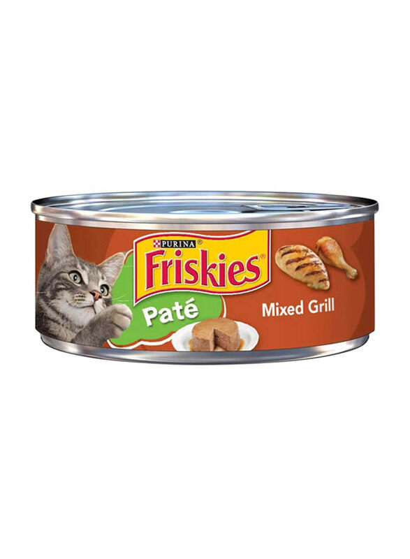 

Friskies Mixed Grill Pate Cat Wet Food, 156g